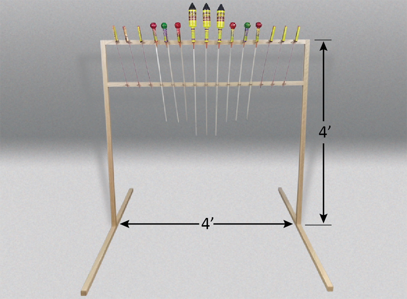 Spread-Out Mega 24 mortar rack